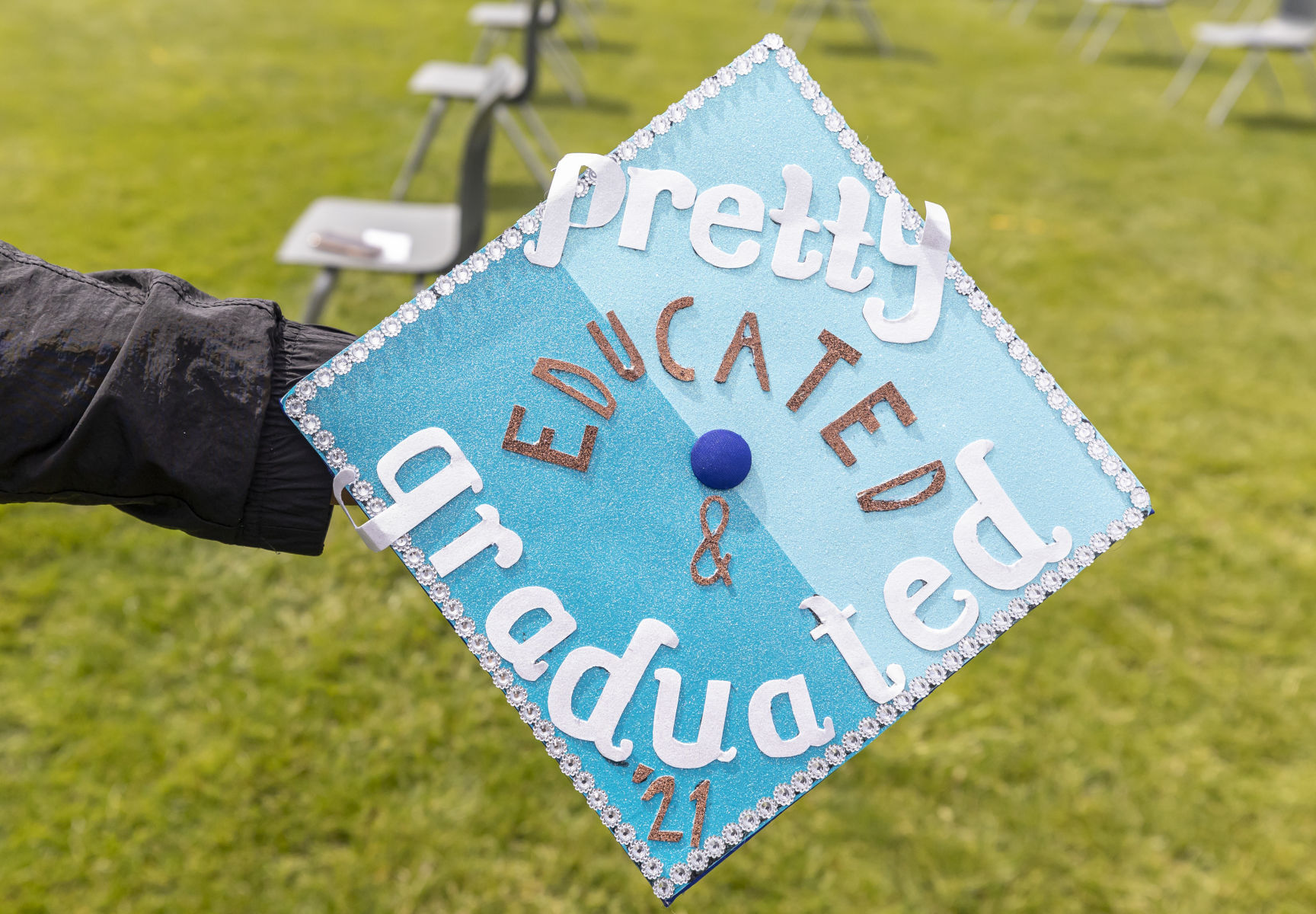 Macarthur grad caps 8 051421.JPG
